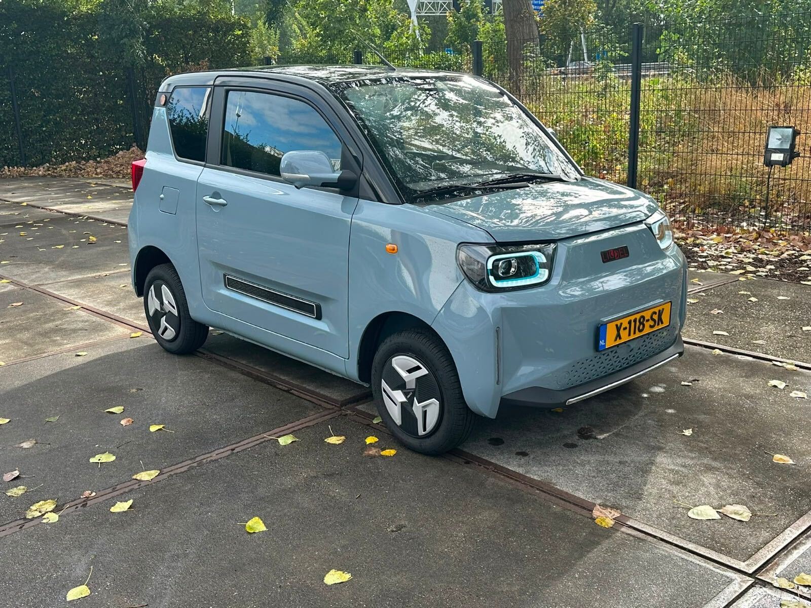 Liddel City van schuin vooraan